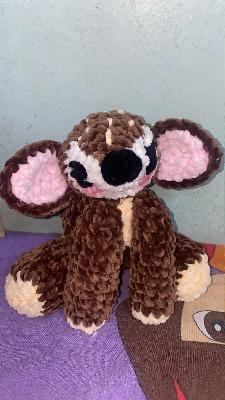 crochet deer fawn