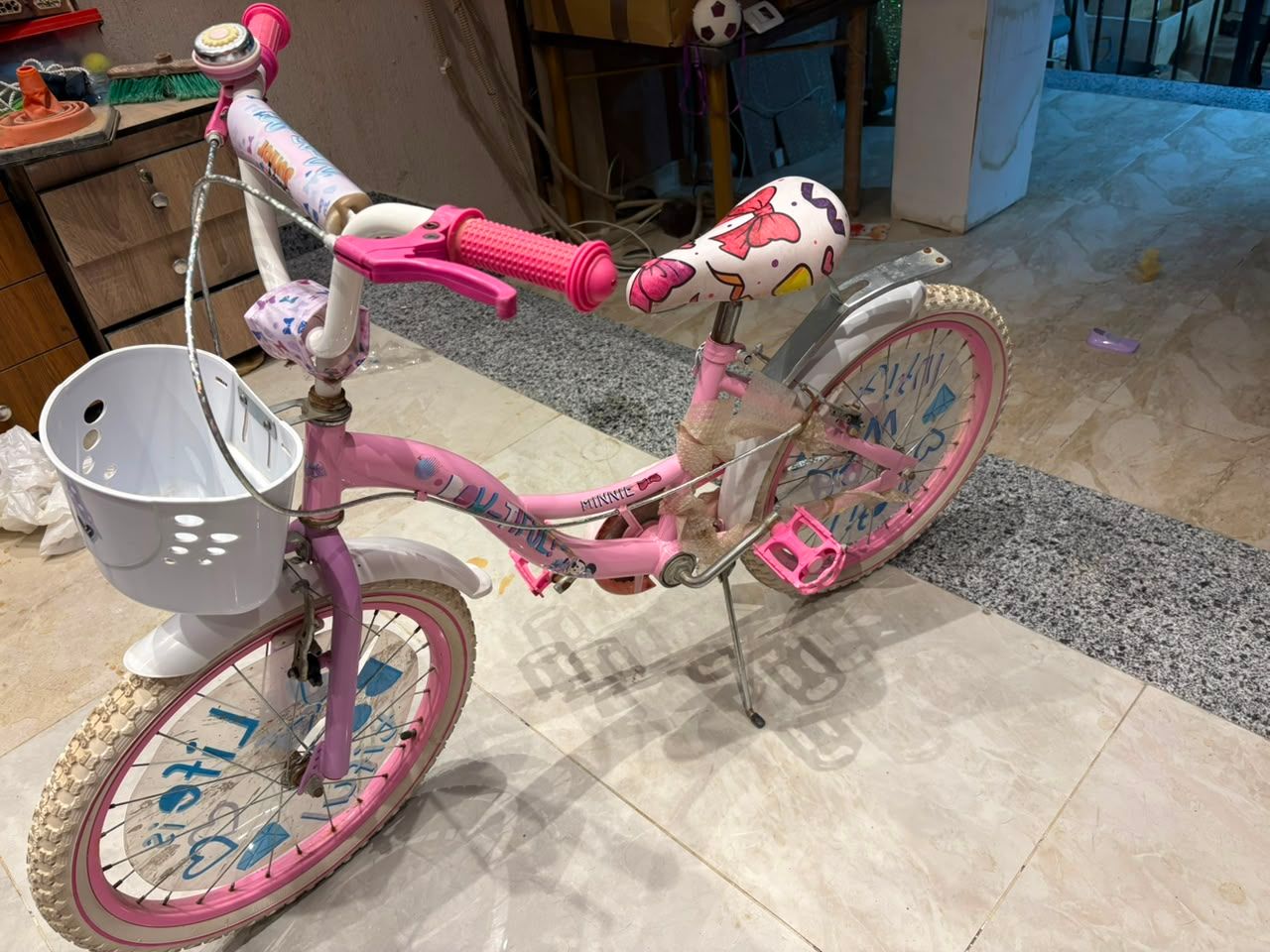 Pink Children's Bicycle