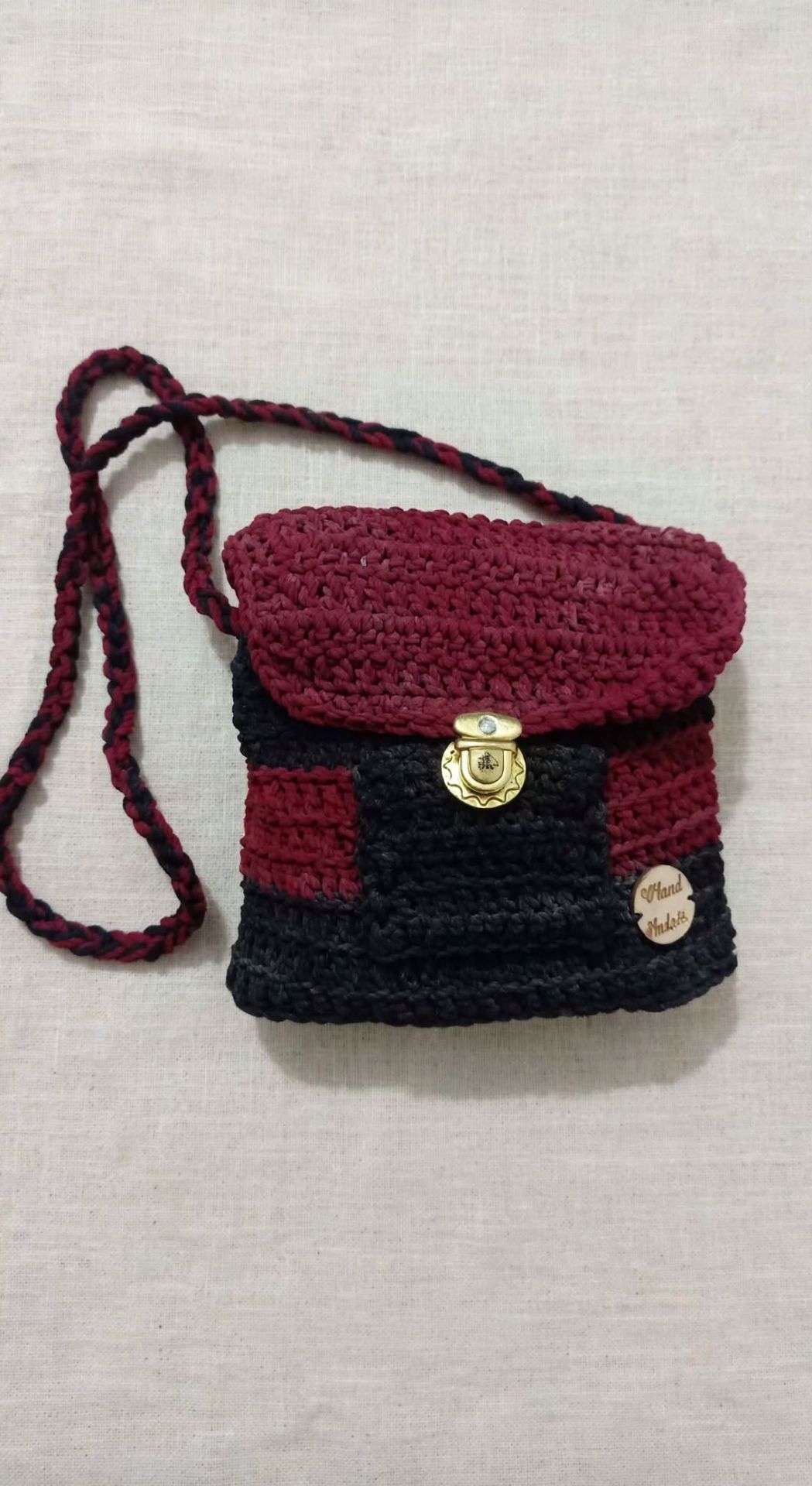 Crochet Crossbody Bag