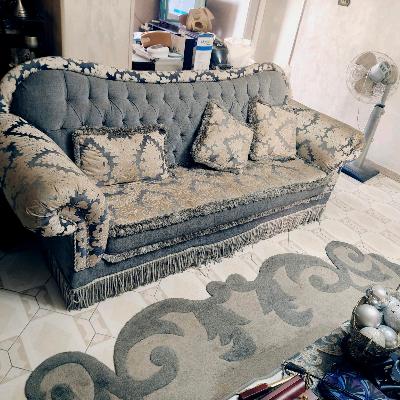 Sofa with cushions