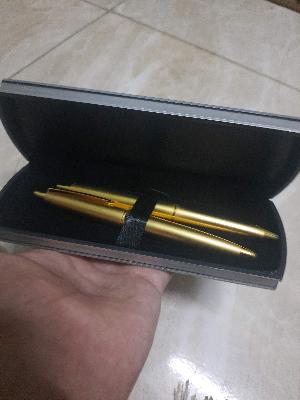 Alemad ذهبي قلم جاف ثنائي