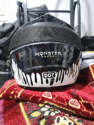 Monster Energy DOT Helmet