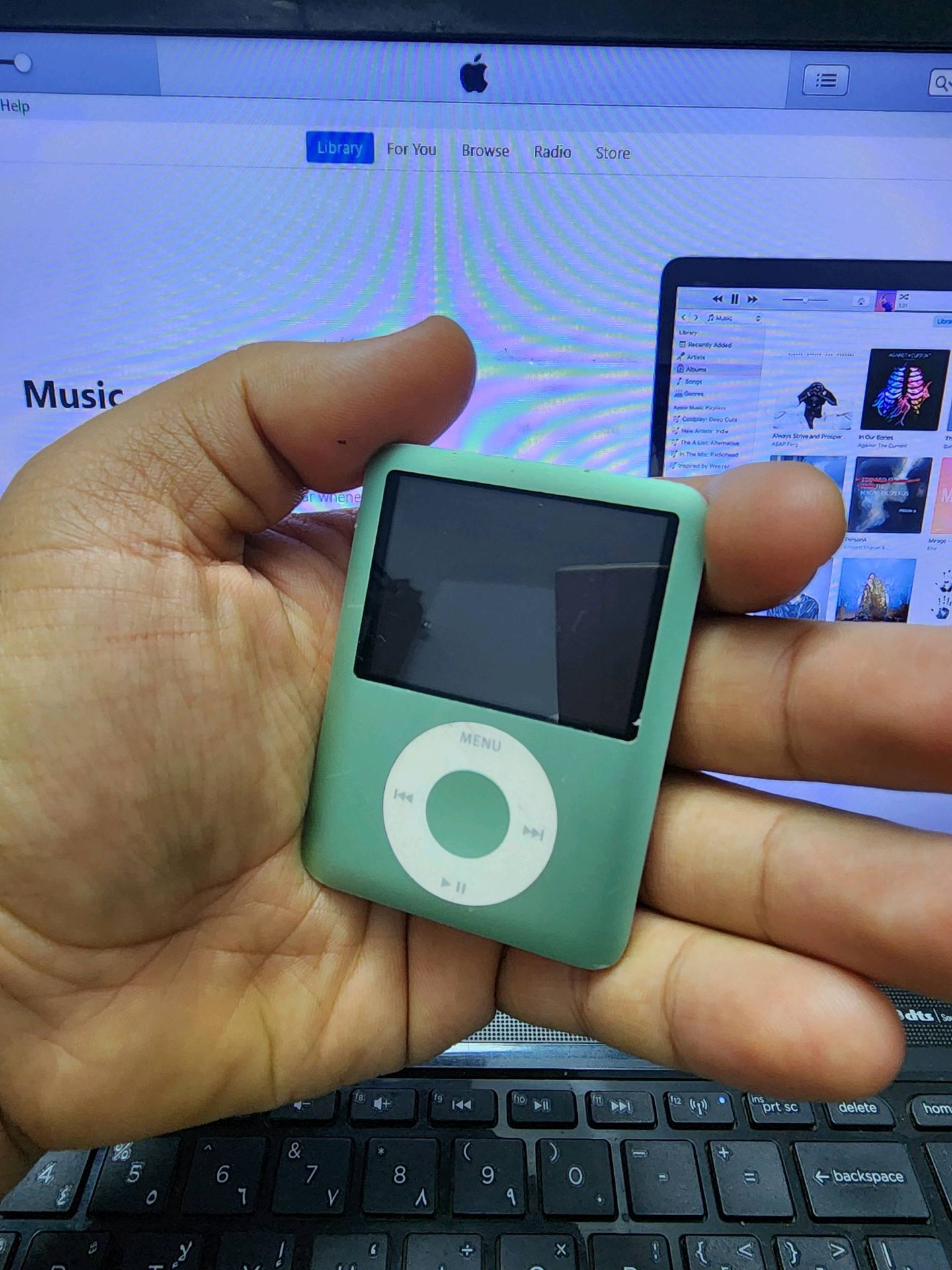 iPod Nano 3rd Gen 8GB Green