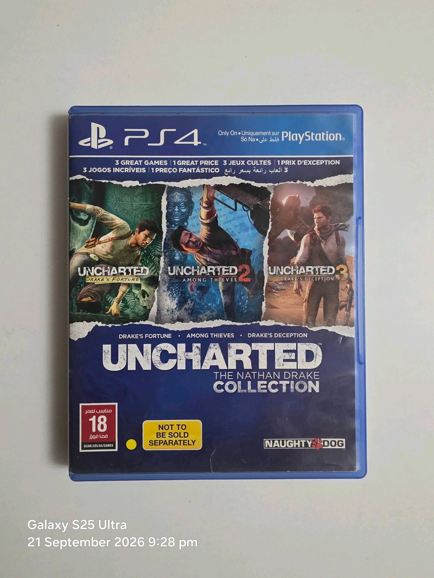 Uncharted Nathan Drake Collection PS4