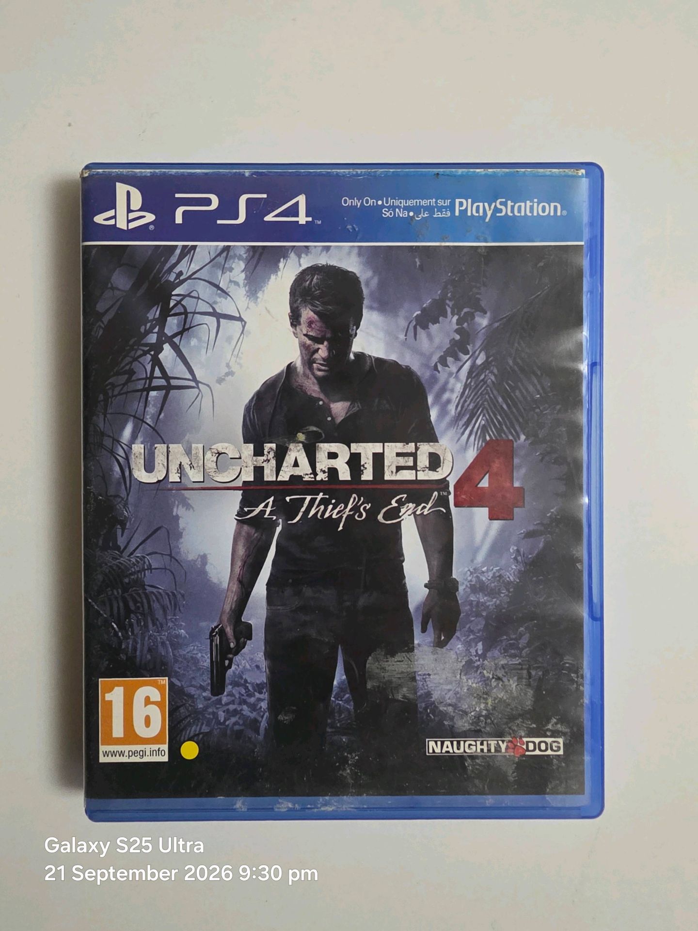 Uncharted 4 A Thief's End PS4