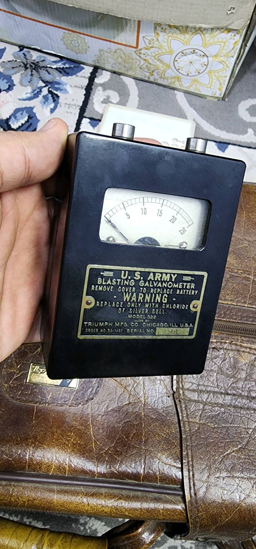 U.S. Army Galvanometer Model 352
