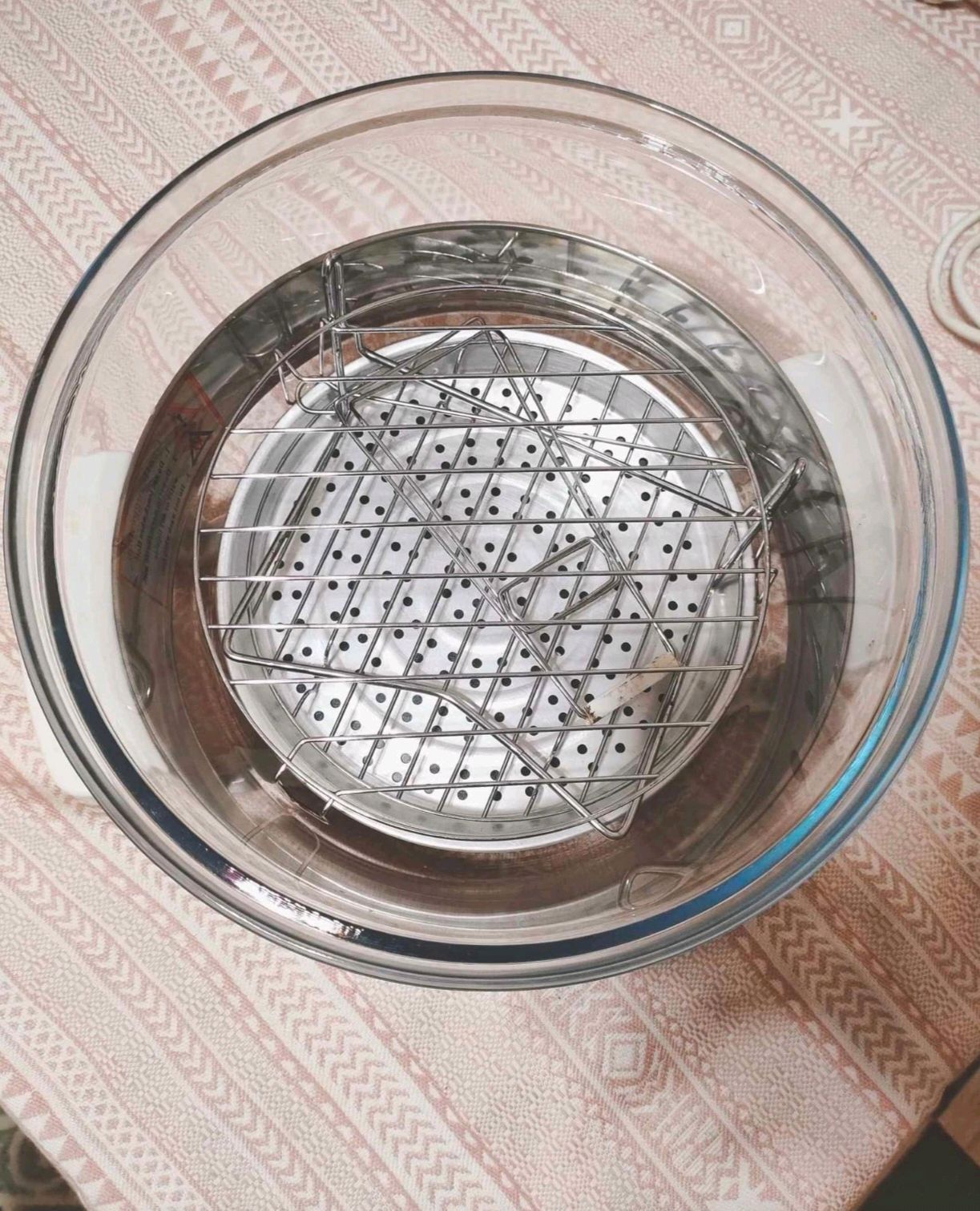 Air Fryer with Glass Bowl