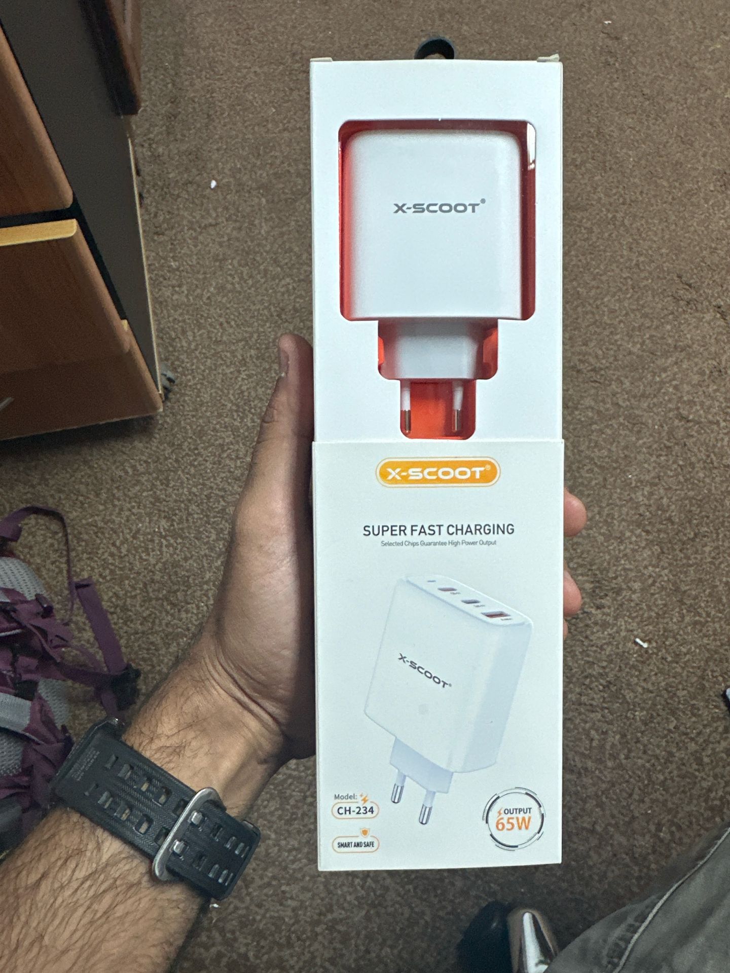 X-SCOOT CH-234 65W Fast Charger