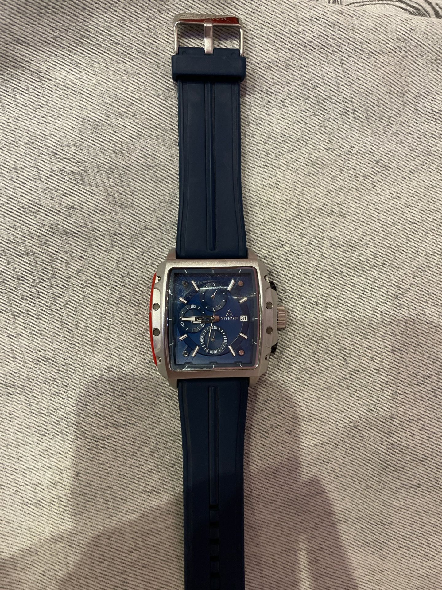 Titan Square Chronograph Watch