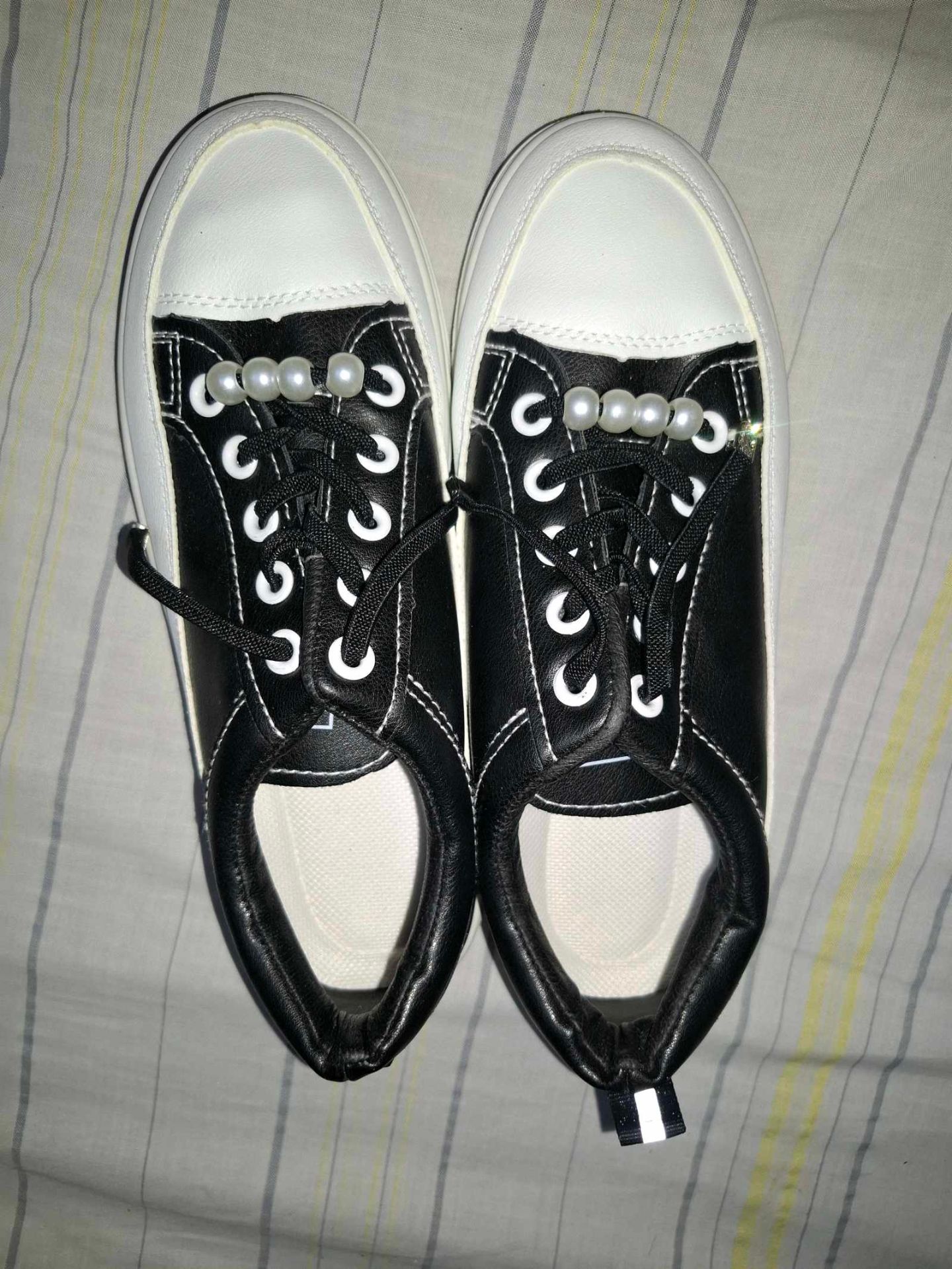 Black & White High Top Sneakers