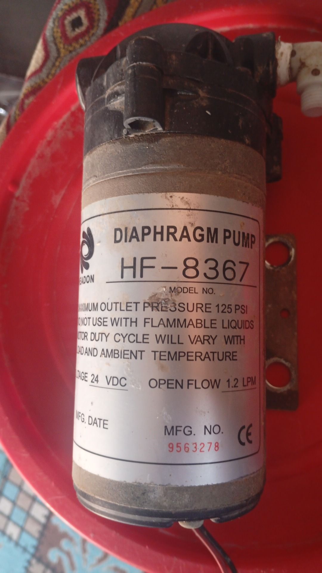 Diaphragm Pump HF-8367