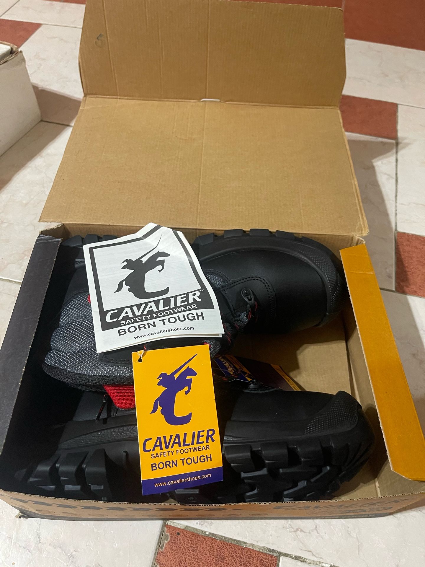 Cavalier Safety Boots Pair