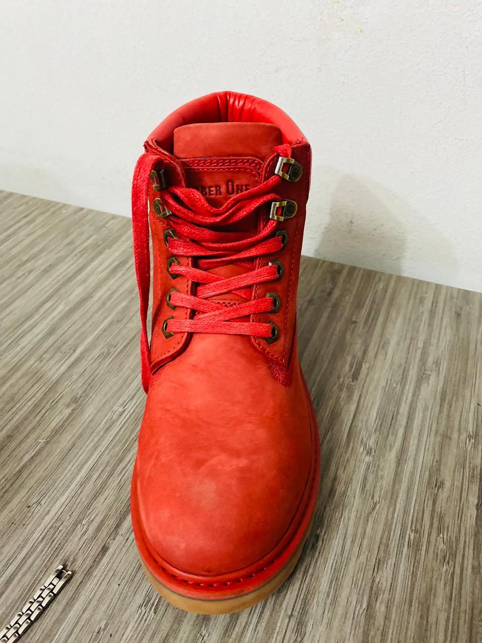 AMS Number One Red Boot