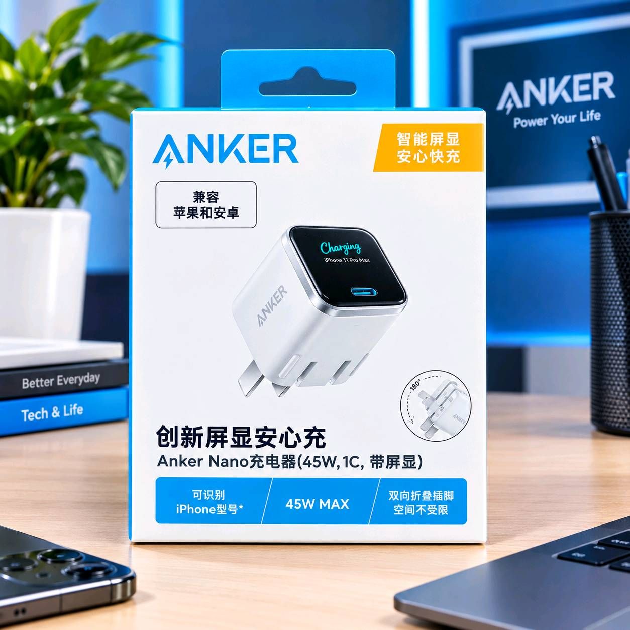 Anker Nano 45W USB-C Charger