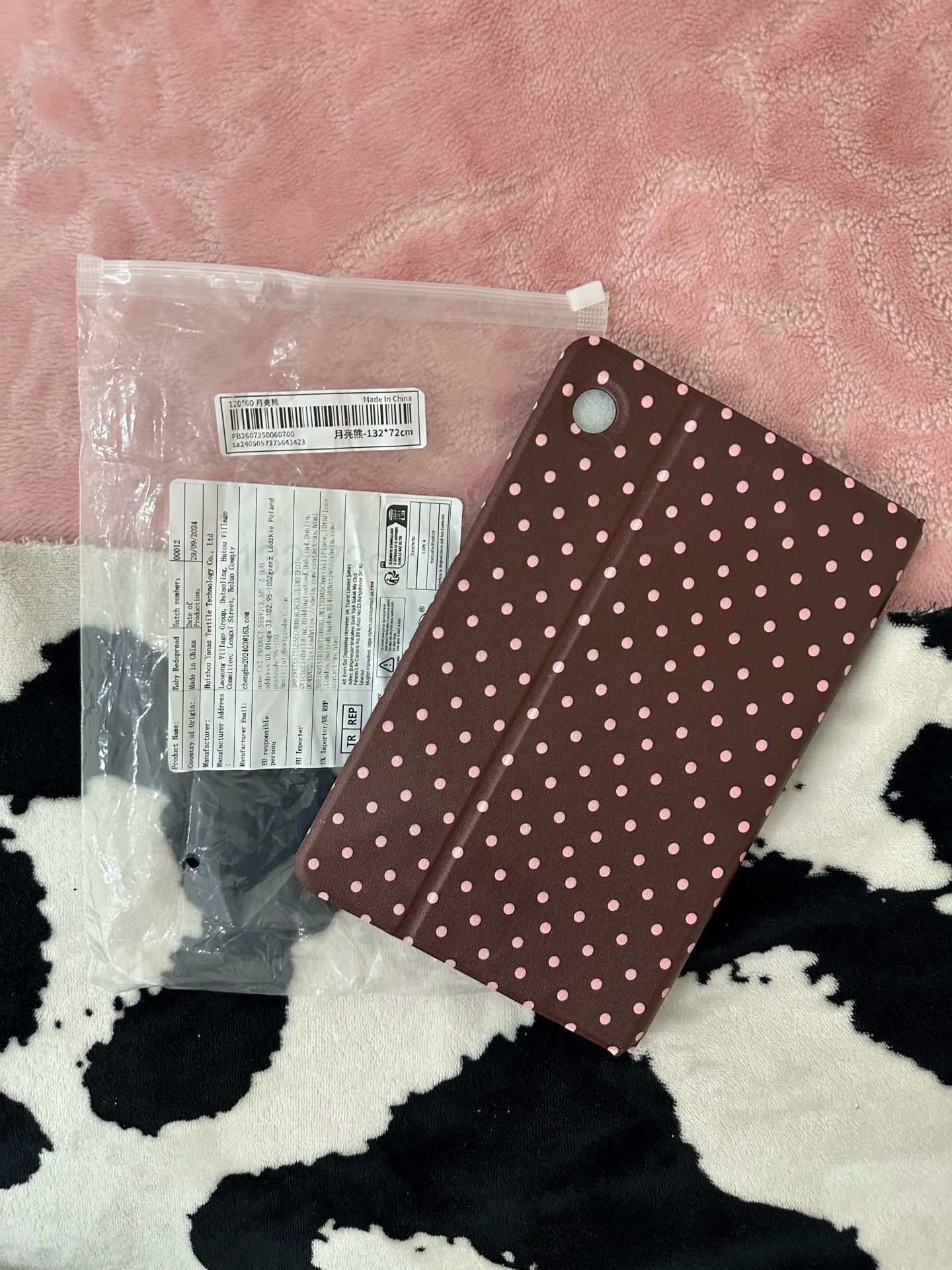 Polka Dot Print Tablet case