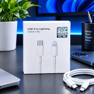 USB-C to Lightning Cable 1m