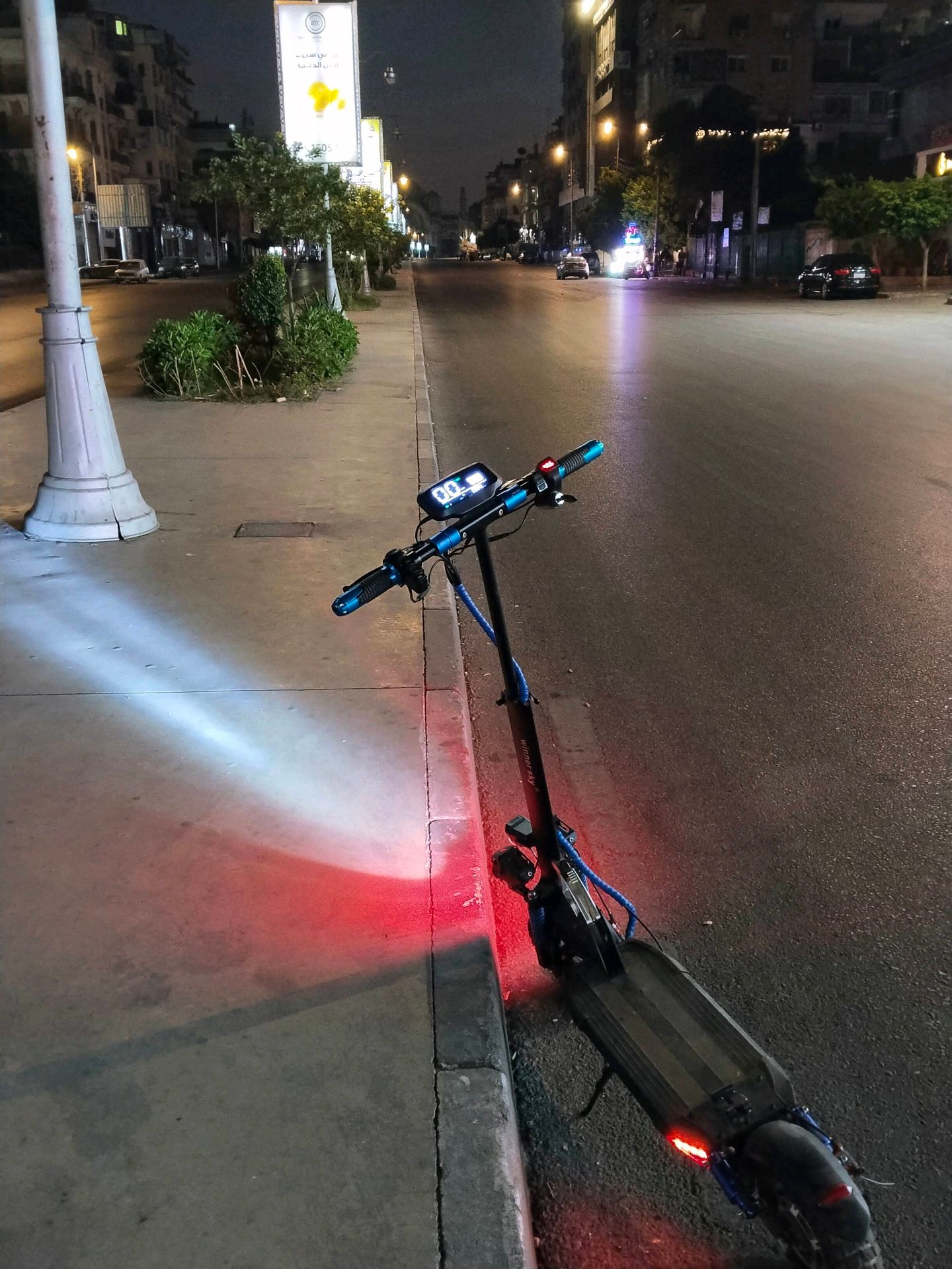Electric Scooter with Lights