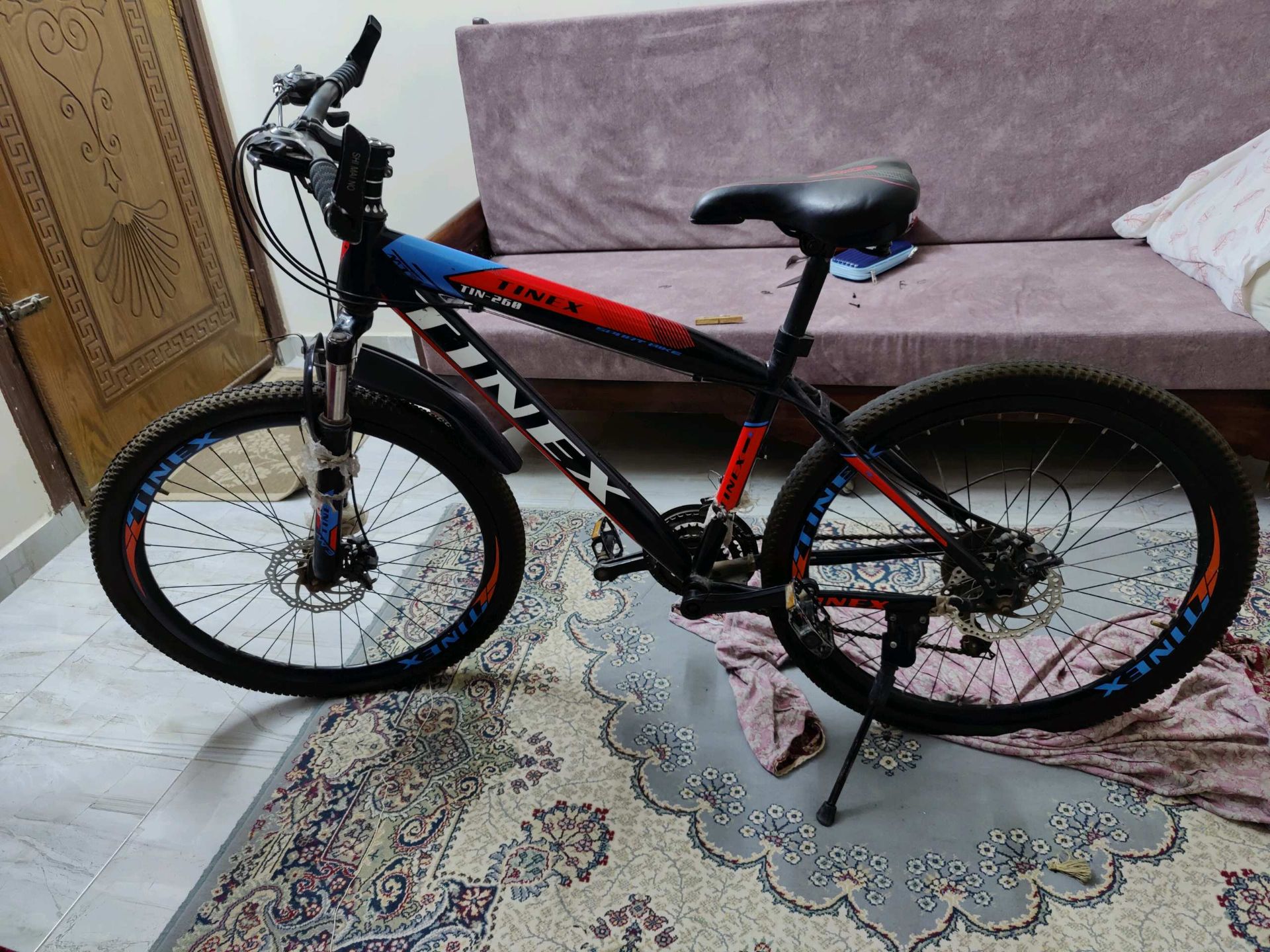 Mountain Bike Red/Blue/Black