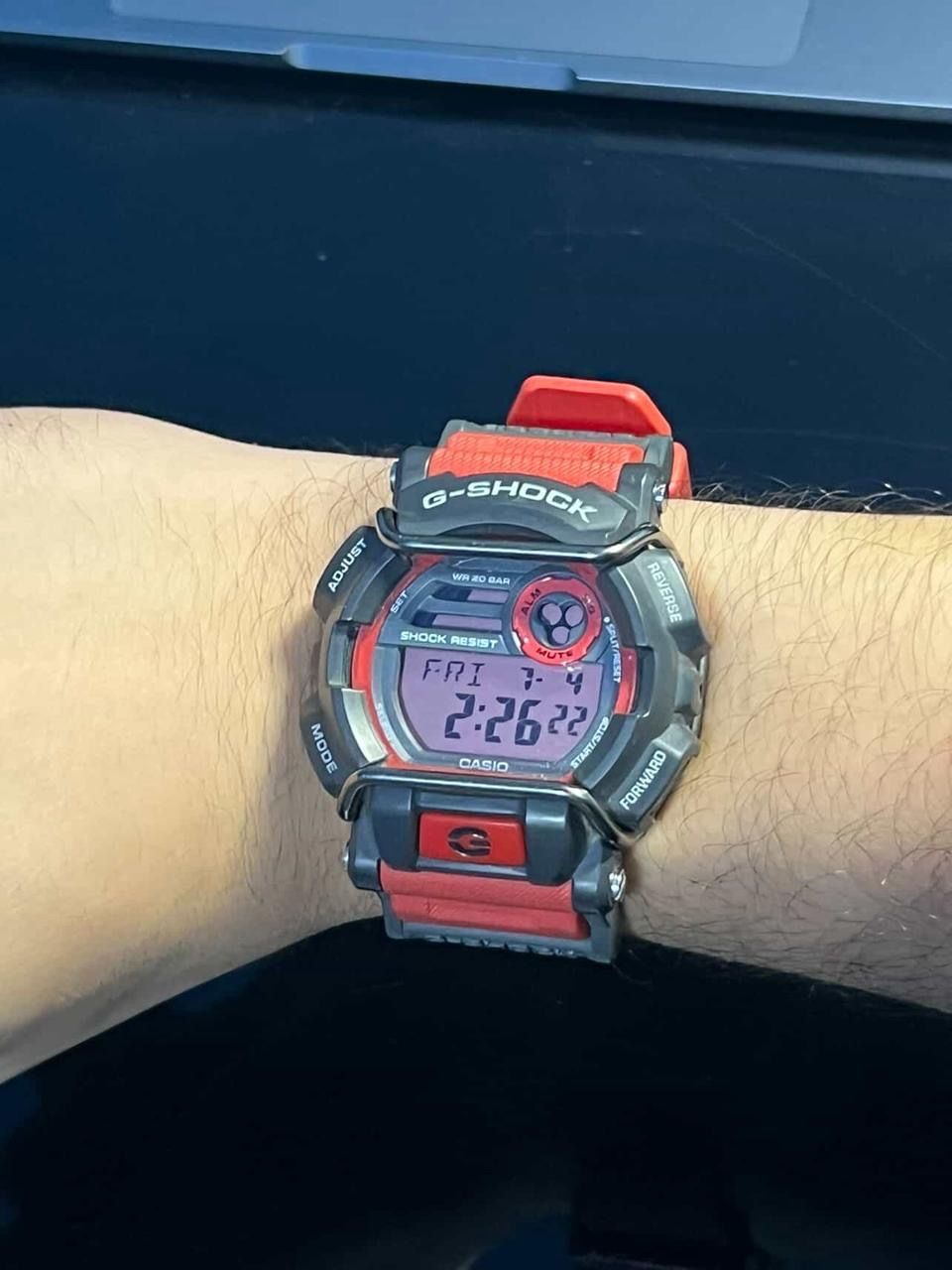 Casio G-Shock Red Digital Watch