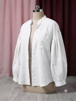 White Button-Up Shirt