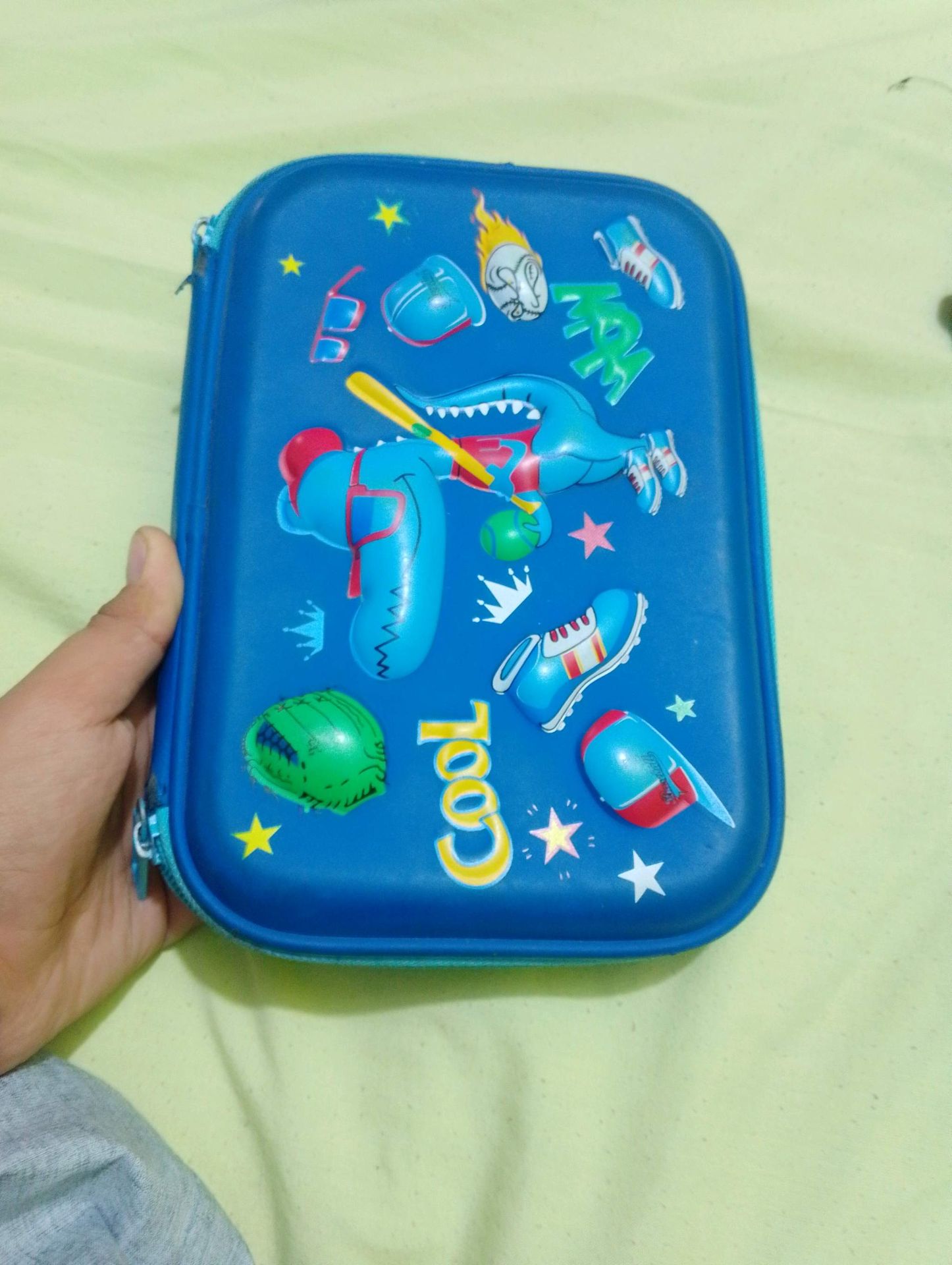 Blue School Pencil Case