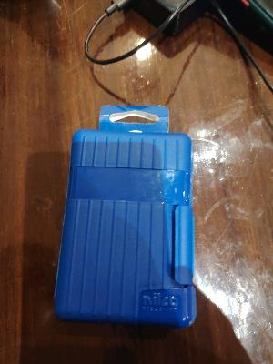 Blue Portable Phone Charger