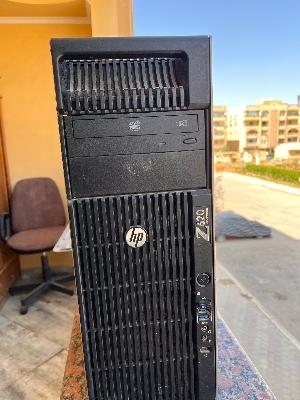 كمبيوتر HP Z420 + شاشة HP Elit
