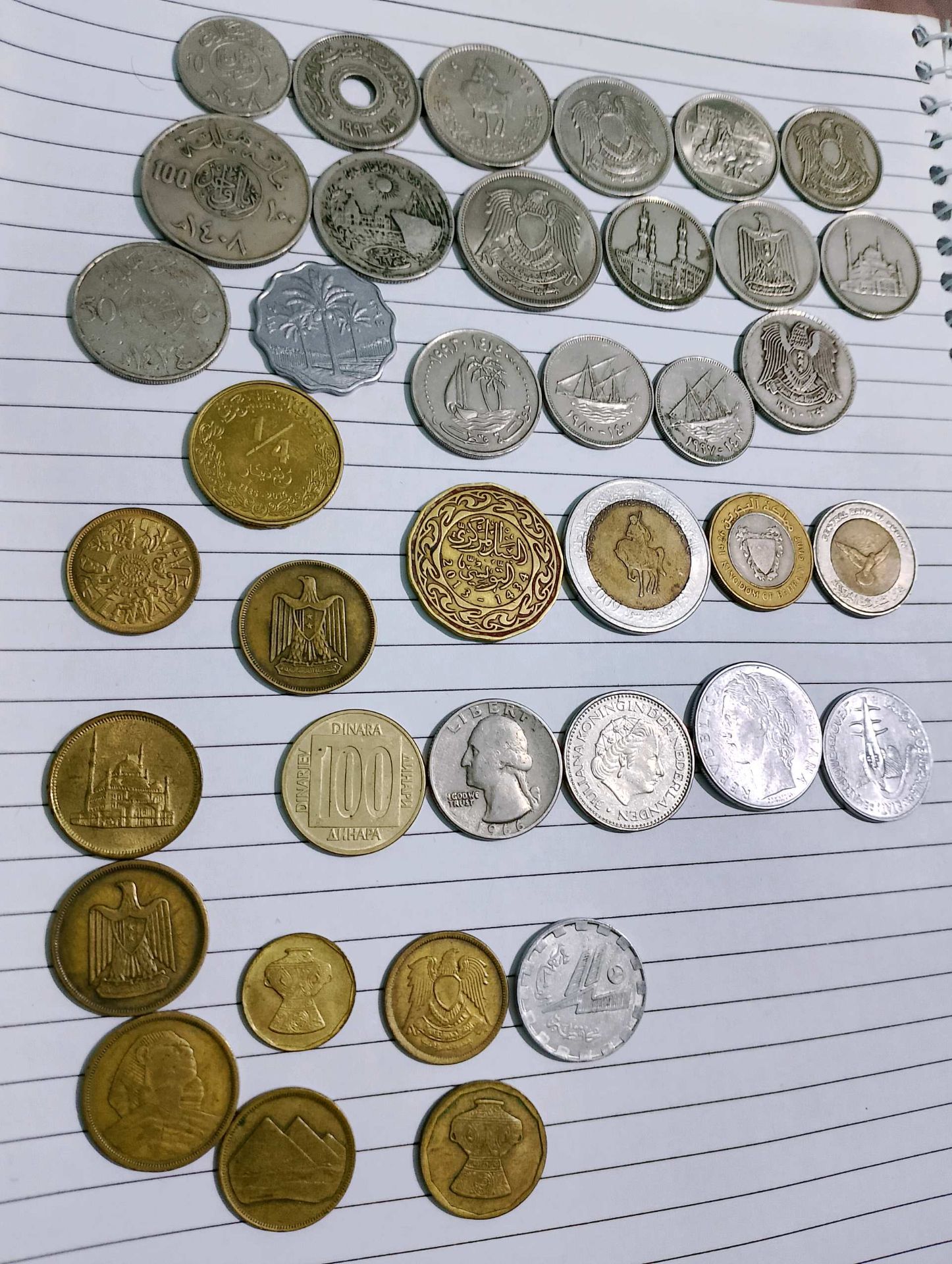 مجموعة نقود عملات قديمة