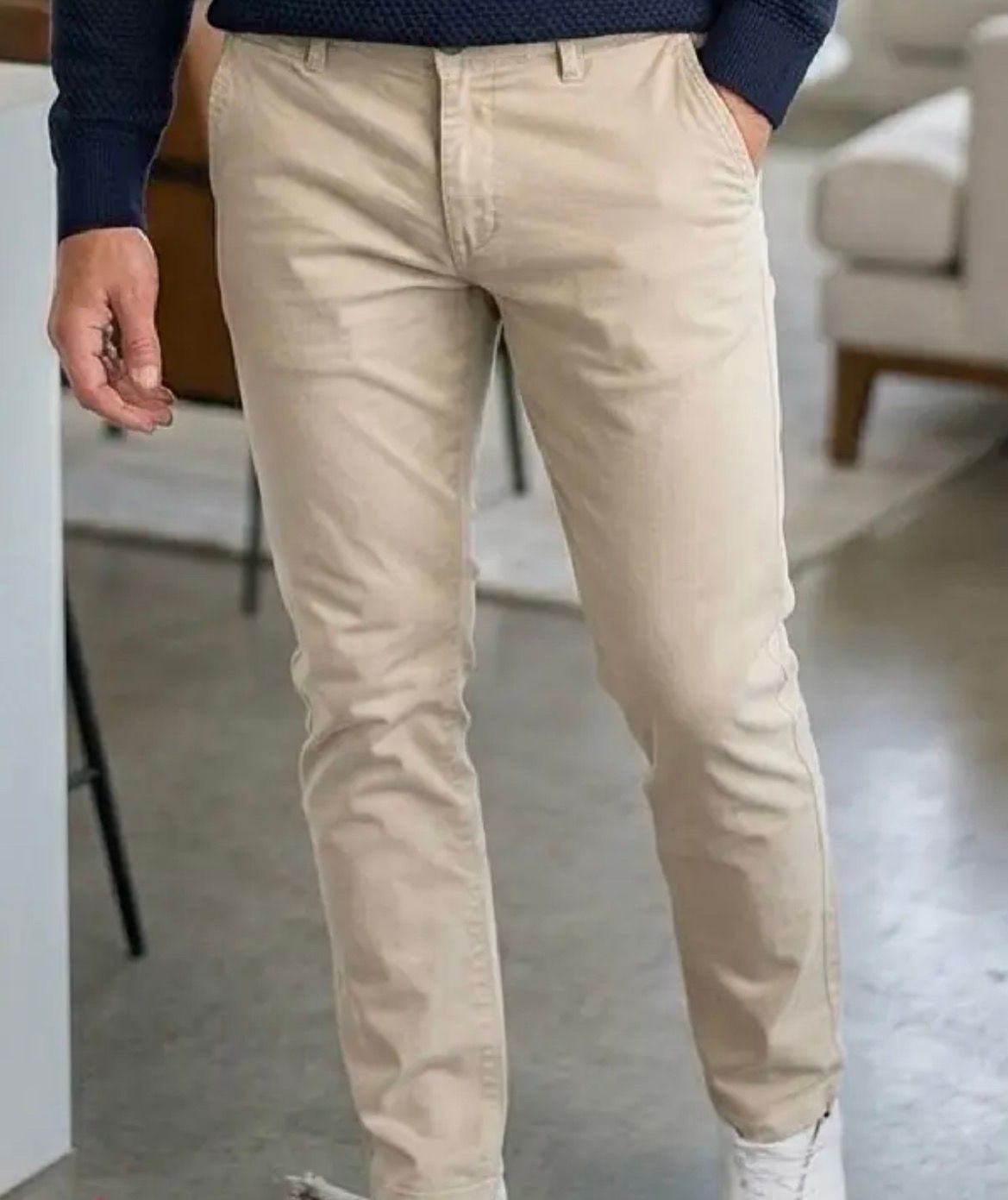 chinos beige troussers from OR