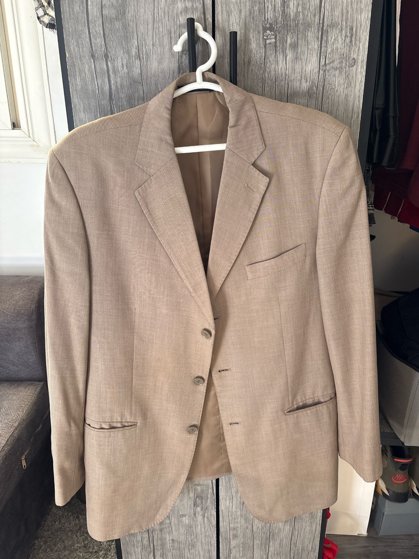 Beige Blazer Jacket