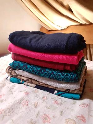 Jersey/ Gel hijab - 7 pieces