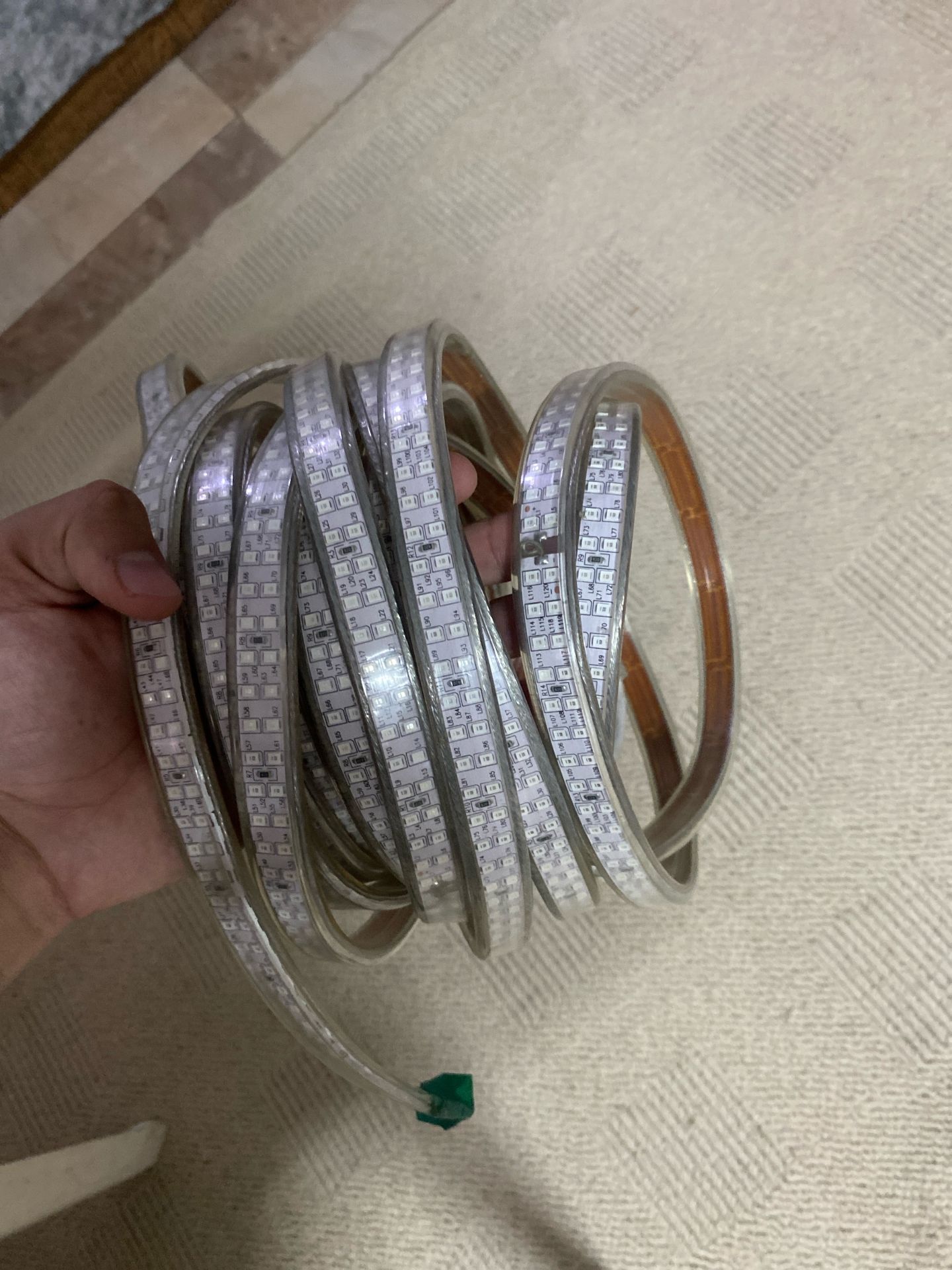 blue 7m LED Strip Light Roll