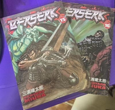 Berserk vol. 15,16 manga