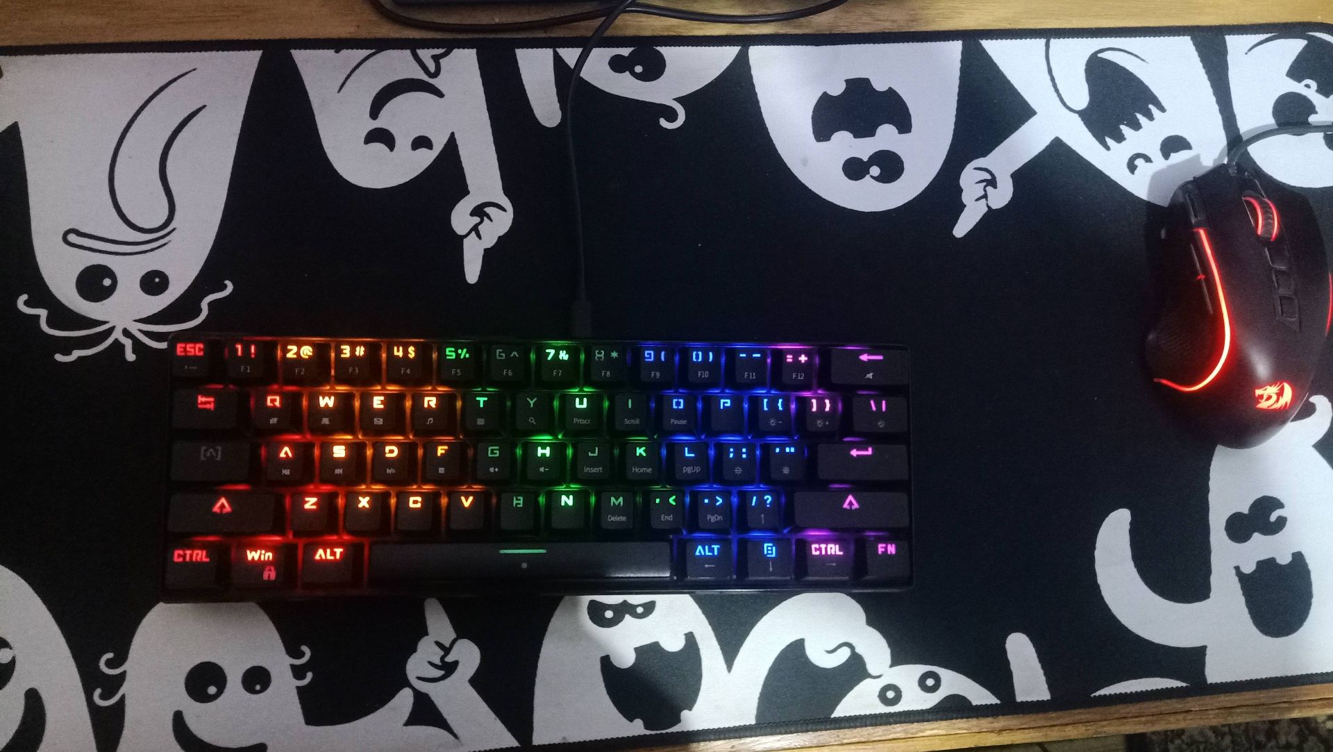 RGB Mechanical Red switch