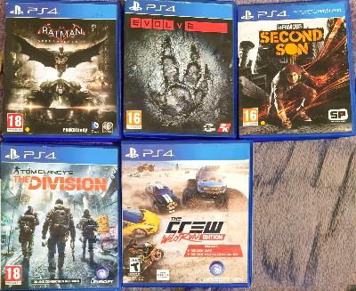 PS4 Games Bundle (5 titles)