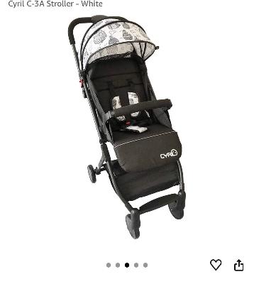 Cyril C-3A Stroller - White