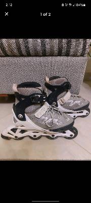 Inline Skates Gray Black