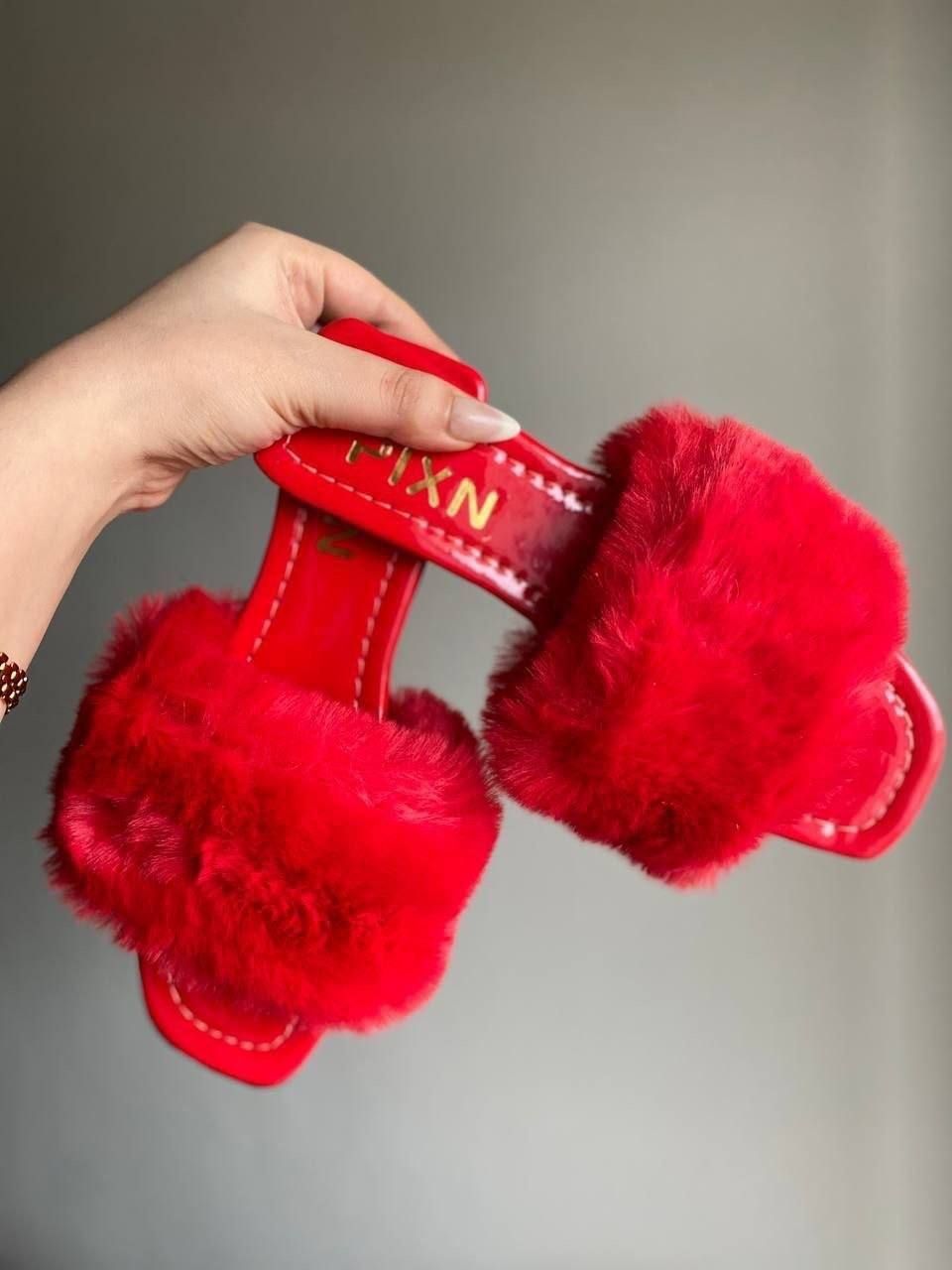 Fluffy Fur Slide Slippers