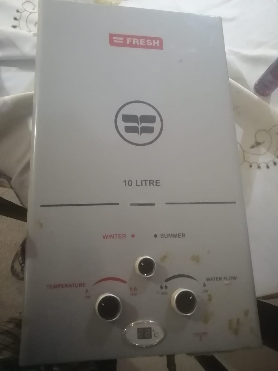 Fresh 10L Gas Water Heater