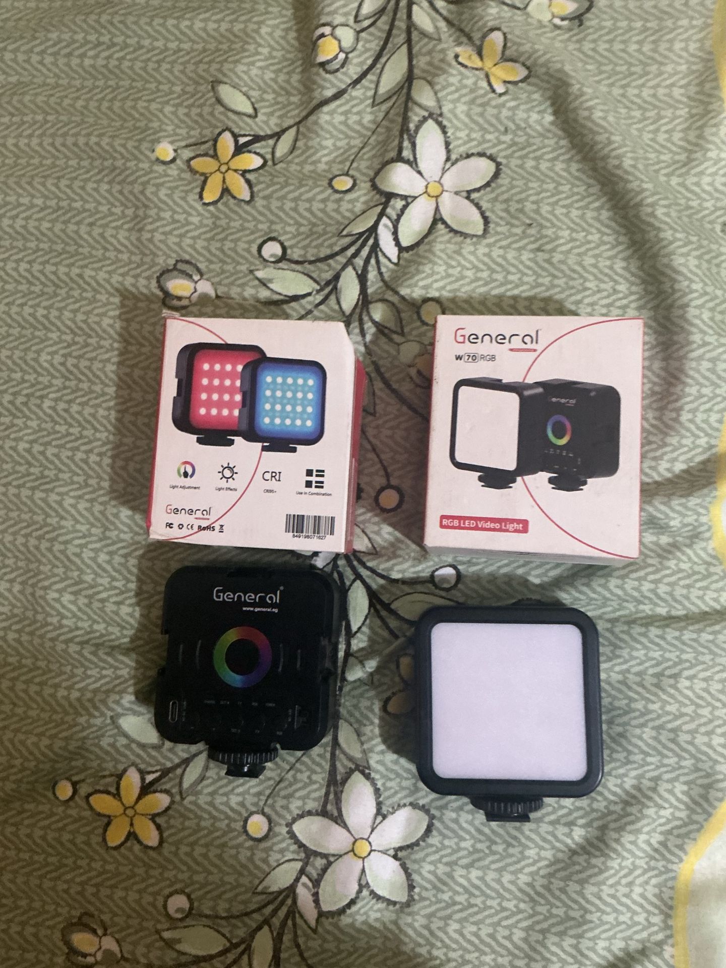 General RGB LED Video Light Set