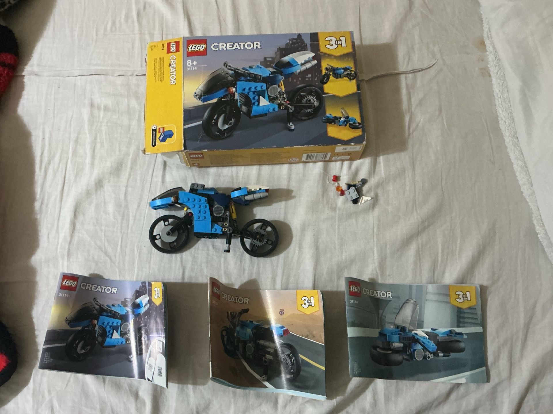 LEGO Creator Motorcycle 3-in-1