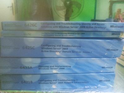 Microsoft Windows Server 2008 Book Set