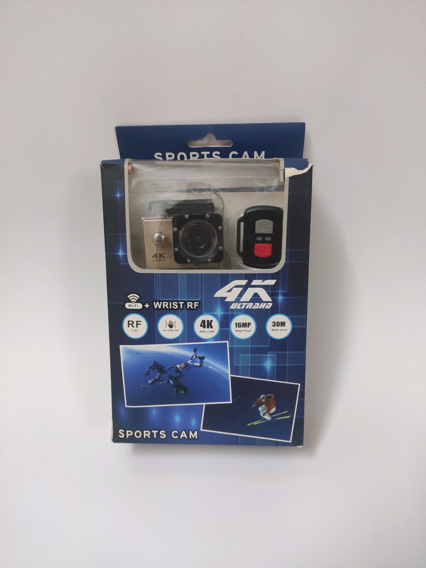 4K Sports Camera with Accessories