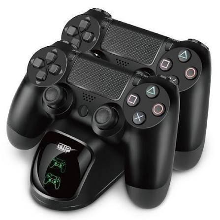 وحدتين تحكم مع الشاحن PS4