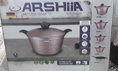 Arshia 9-Piece Cookware Set