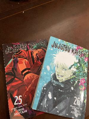 jujutsu kaisen manga 25 & 26