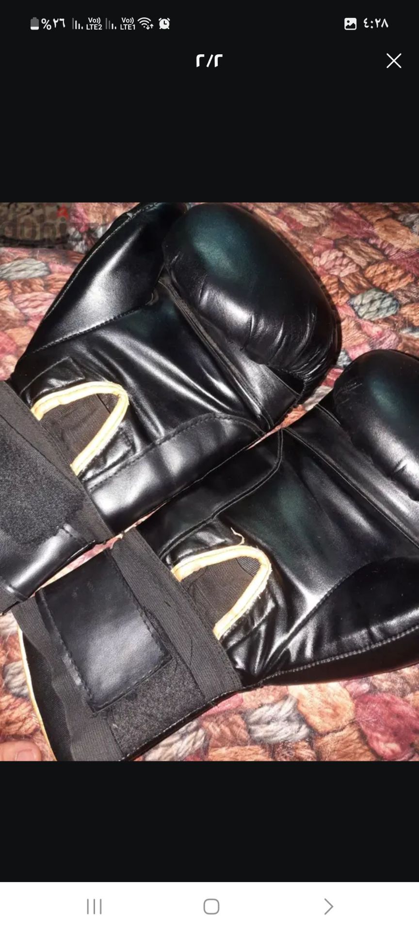 Venum boxing gloves