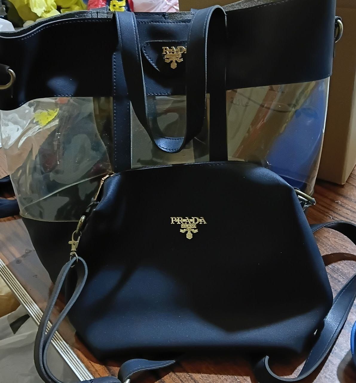 Prada Milano Black Handbag