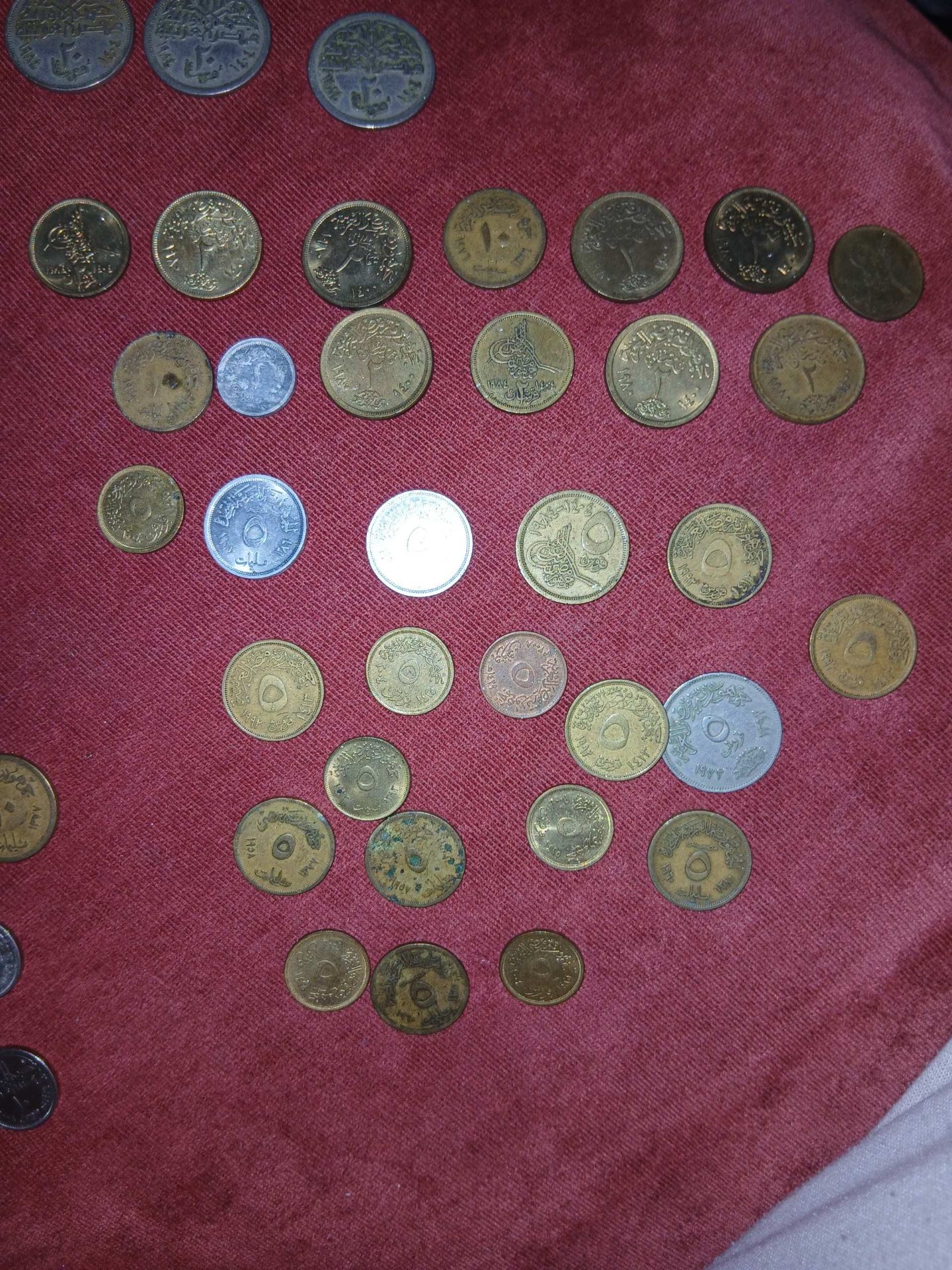 Vintage coin collection