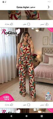 Floral Sleeveless Jumpsuit